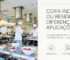 Coifa industrial em aço inox instalada em cozinha profissional